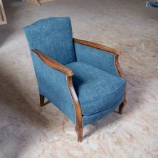 Fauteuil bleu